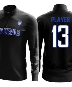 Pauer Sports 1/4 ZIP LONGSLEEVE SIDELINE PULLOVER