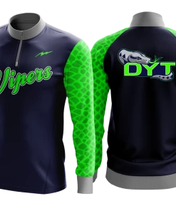 Pauer Sports LONG SLEEVE 1/4 ZIP SIDELINE JACKET