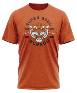 Pauer Sports Super Bowl Burrow Tri Blend Tee