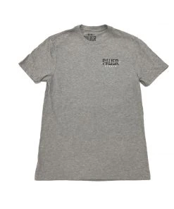 Pauer Sports Men Soul Pauer Gray Bolt Casual T-shirt