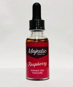 Pauer Sports Health And Wellness FULL SPECTRUM TINCTURE - RASPBERRY 2000MG