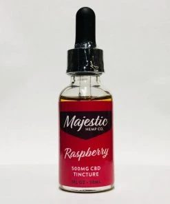 Pauer Sports FULL SPECTRUM TINCTURE - RASPBERRY 500MG Health And Wellness