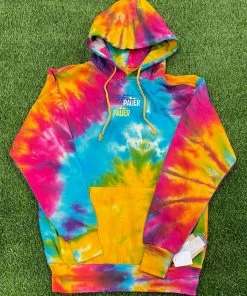 Pauer Sports Pauer Tie Dye Pauer Bolt Gaiter Hoodie Just Dropped