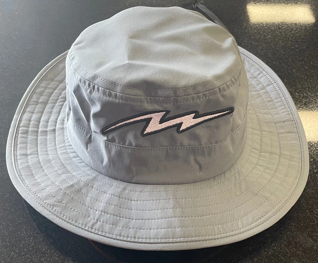 Pauer Sports Pauer White/Black Bolt Charcoal Richardson Boonie 3 Pauer Sports Pauer White/Black Bolt Charcoal Richardson Boonie