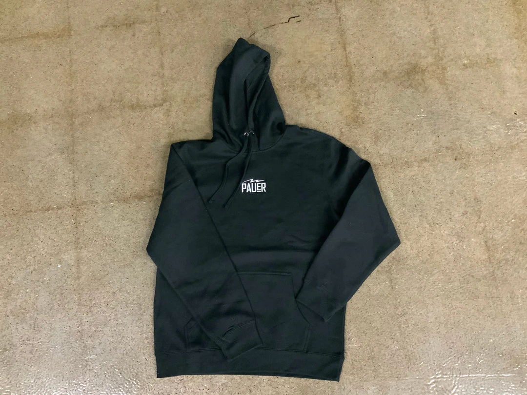 Pauer Sports Outerwear Pauer Womans Black Hoodie 3 Pauer Sports Outerwear Pauer Womans Black Hoodie