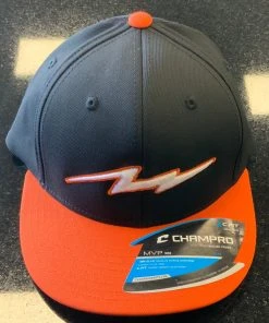 Pauer Sports Pauer Bolt MVP Cap - Black/Orange