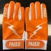 Pauer Sports Pauer Bolt Orange/White Batting Gloves GEAR 2 Pauer Sports Pauer Bolt Orange/White Batting Gloves GEAR