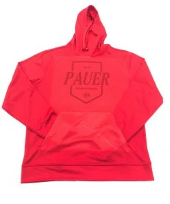 Pauer Sports Pauer Red Lake Show Dry Fit Hoody