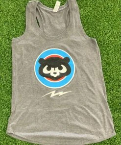 Pauer Sports Just Dropped Pauer Panda Grey Women’s Tanks