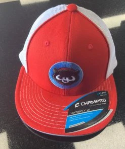 Pauer Sports Pauer Panda Champro HC3 Mesh Red/red/white Headwear