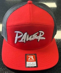 Pauer Sports Pauer Script Snap Back 168 Red/Black