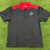 Pauer Sports Pauer Panda Logo Black/Red Polo