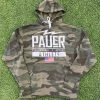 Pauer Sports Camo Performance Unisex Lightweight Hooded Sweatshirt