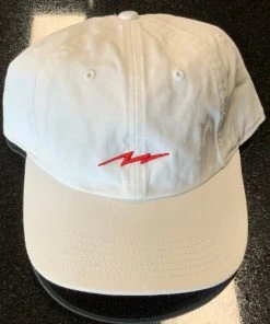 Pauer Sports Pauer Red Bolt Dad Cap