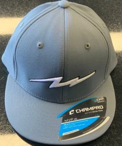 Pauer Sports Headwear Pauer Charcoal Bolt Champro HC2