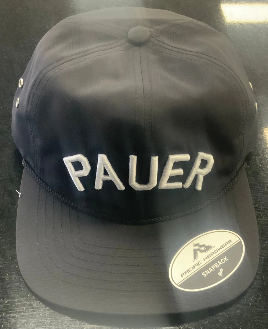 Pauer Sports Pauer Black Dad Cap Pacific Headwear 3 Pauer Sports Pauer Black Dad Cap Pacific Headwear