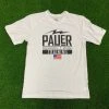 Pauer Sports White Pauer Performance TRAINING Badger Short Sleeve T-Shirt