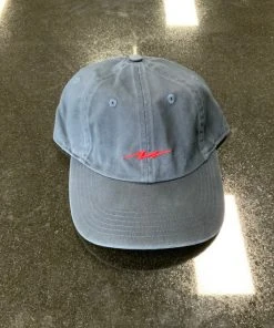 Pauer Sports Pauer Red Bolt Dad Cap