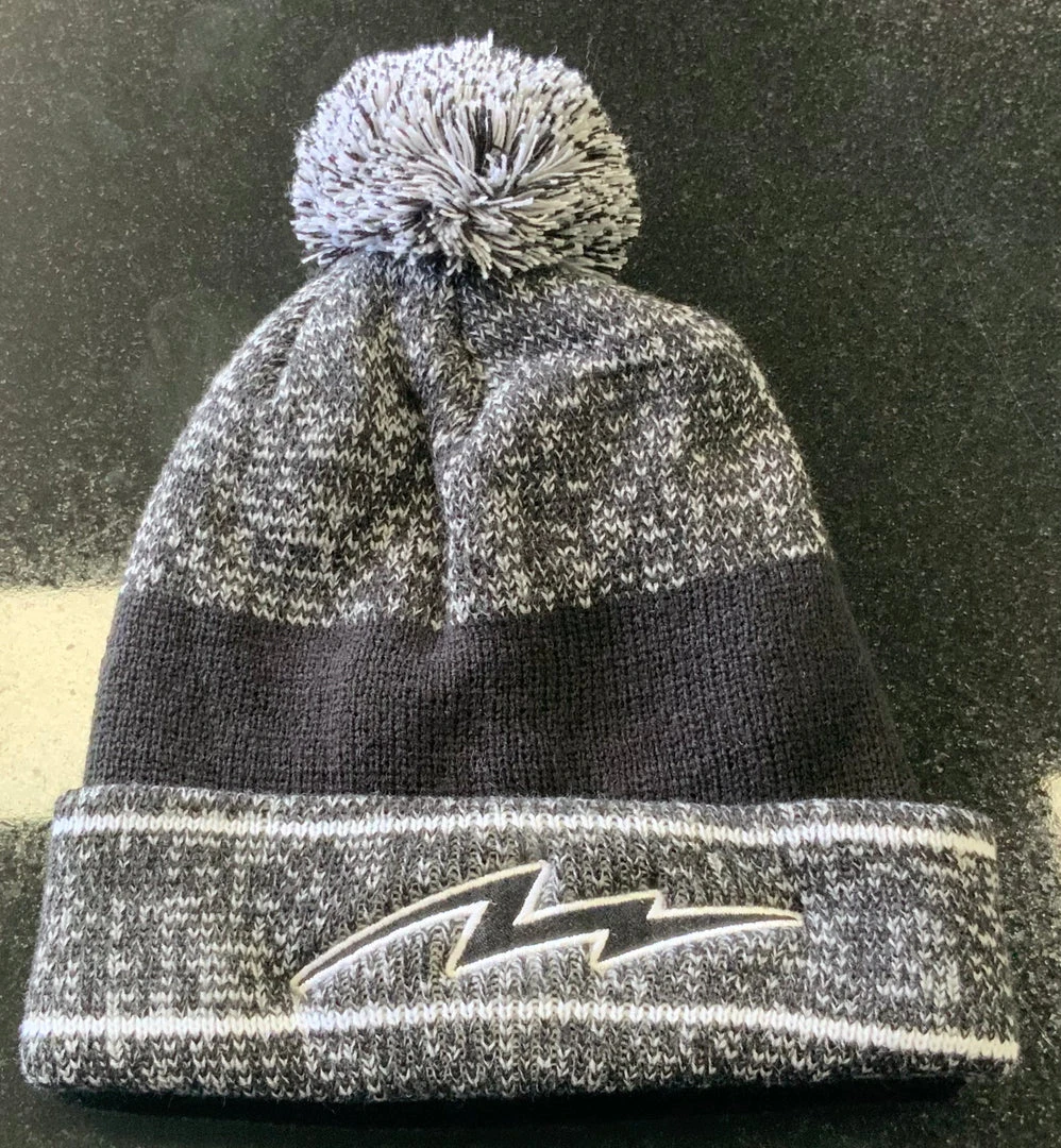 Pauer Sports Just Dropped Pauer Bolt Beanie Black/White 3 Pauer Sports Just Dropped Pauer Bolt Beanie Black/White