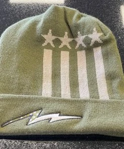 Pauer Sports Just Dropped Pauer ARMY Bolt Beanie Green