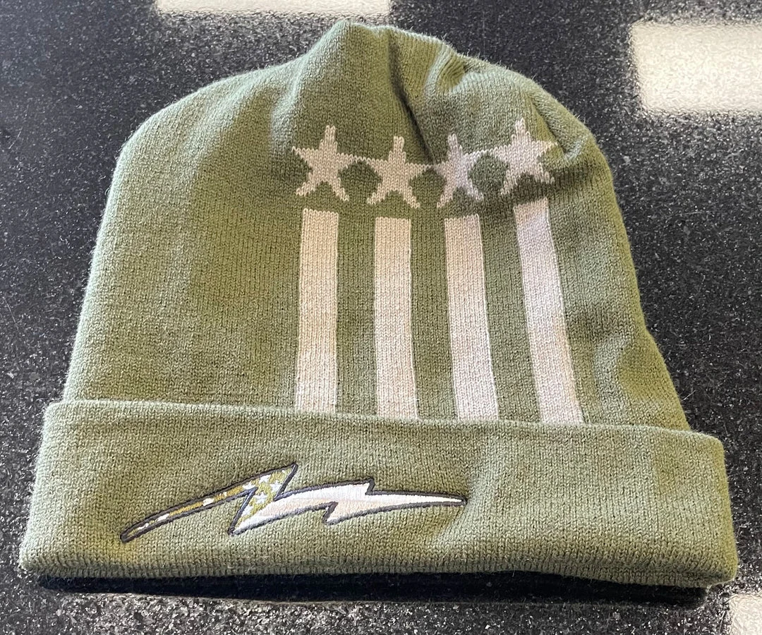 Pauer Sports Just Dropped Pauer ARMY Bolt Beanie Green 3 Pauer Sports Just Dropped Pauer ARMY Bolt Beanie Green