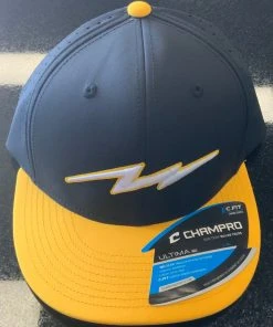 Pauer Sports Pauer Bolt Black/Gold Champro HC1 Headwear