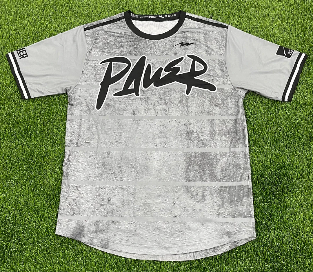 Pauer Sports Pauer Cement Grey/Black Graffiti Jersey 3 Pauer Sports Pauer Cement Grey/Black Graffiti Jersey
