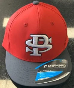 Pauer Sports Headwear Pauer PS Red/Black Champro HC1