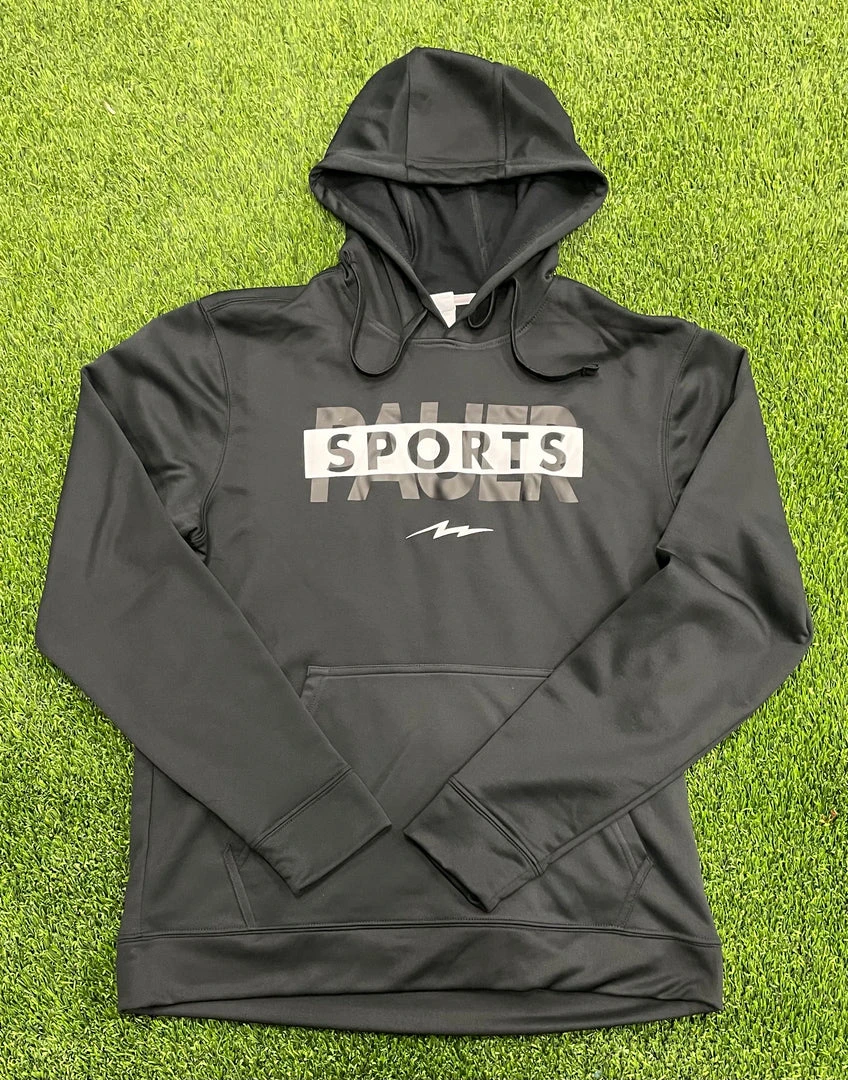 Outerwear Pauer Sports Black Dry Fit Hoody 3 Outerwear Pauer Sports Black Dry Fit Hoody