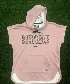 Pauer Sports Pauer Womans Pink SS Blend Hoodie