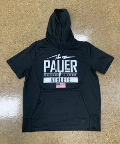 Pauer Sports Just Dropped Pauer New Era Black Short Sleeve Sweatshirt