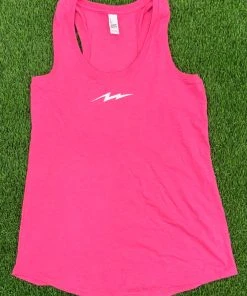Pauer Sports Just Dropped Pauer Bolt Pink Women’s Tanks