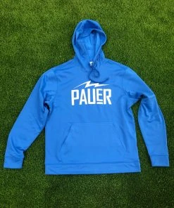Pauer Sports Pauer Bolt Royal Dry Fit Hoody