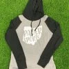 Pauer Sports Pauer Womans Holloway Grey/Black Hoodie