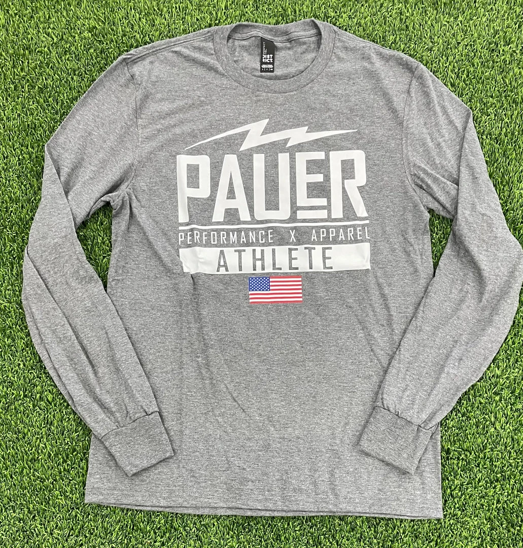 Pauer Sports Pauer Performance Grey Tri Blend Long Sleeve Just Dropped 3 Pauer Sports Pauer Performance Grey Tri Blend Long Sleeve Just Dropped