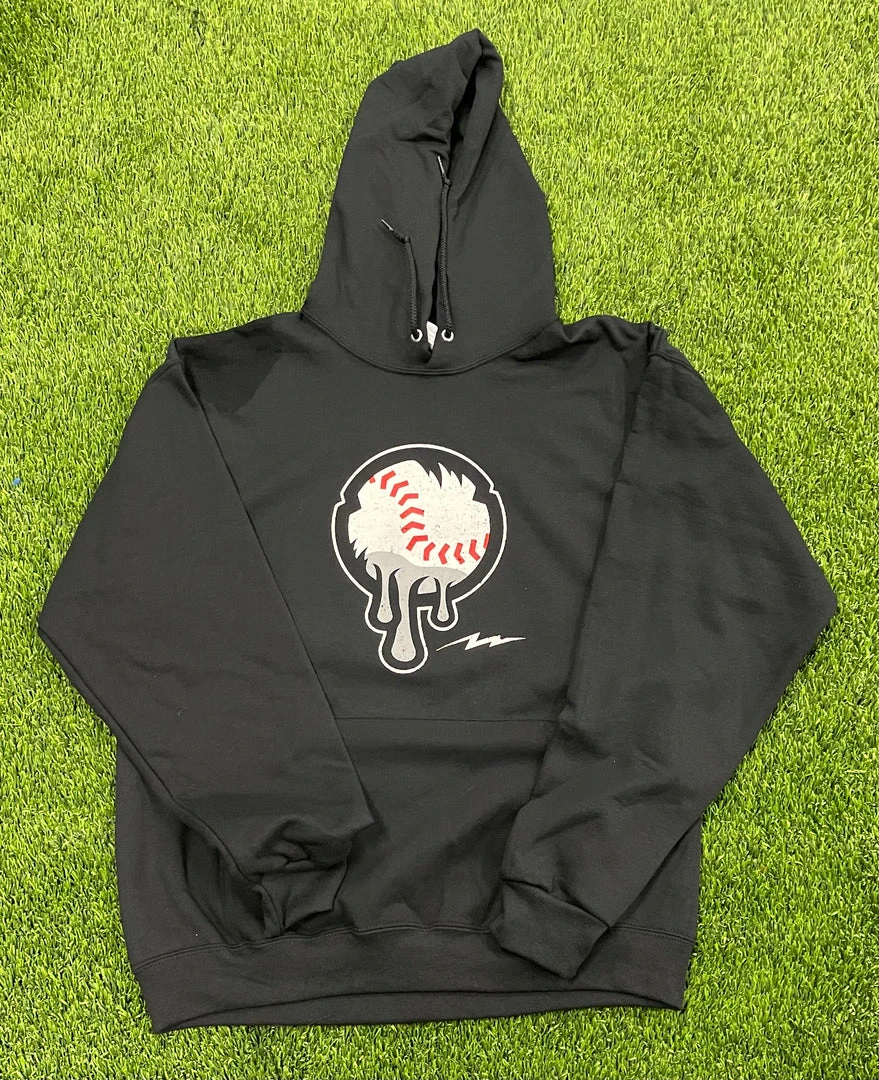 Pauer Sports Just Dropped Pauer Black Baseball Drip Hoodie 3 Pauer Sports Just Dropped Pauer Black Baseball Drip Hoodie