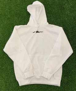 Pauer Sports Pauer White Out Original Centered Bolt Logo Heavy Blend™ Hooded Sweatshirt