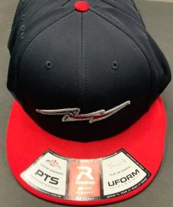 Pauer Sports Headwear Pauer Bolt Flag PTS20 Navt/Red