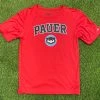 Pauer Sports Pauer Baseball Vintage Shirt Red