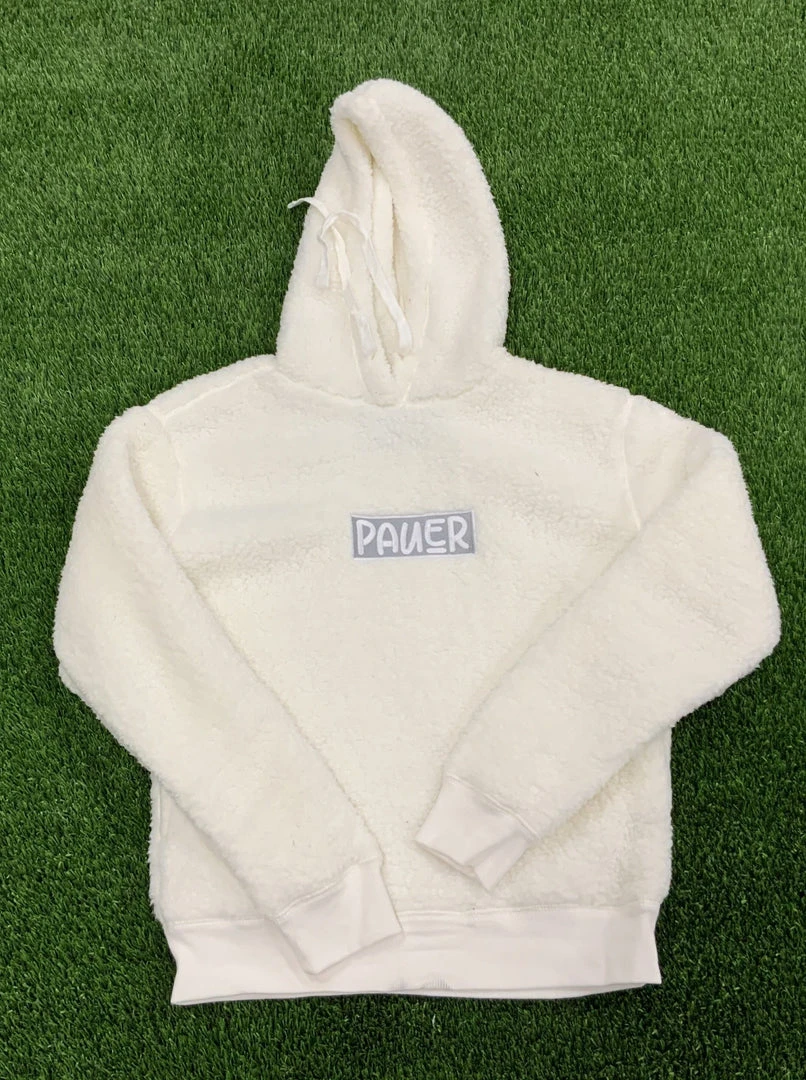 Pauer Sports Pauer Sherpa White/Snow Hoody Just Dropped 3 Pauer Sports Pauer Sherpa White/Snow Hoody Just Dropped
