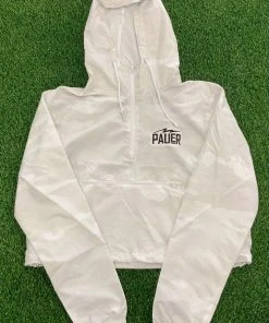 Pauer Sports Just Dropped Pauer White/Camo Bolt Long Sleeve 1/4 Zip Crop