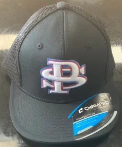 Pauer Sports Headwear Pauer PS Wht/Red/Car Champro HC3