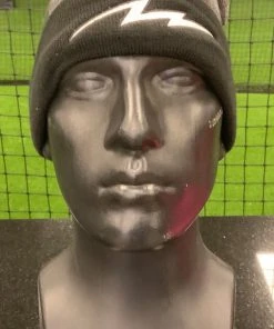 Pauer Sports Just Dropped Bolt KNIT FOLD OVER POM-POM BEANIE