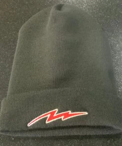 Pauer Sports Just Dropped Pauer Bolt Beanie Black/Red