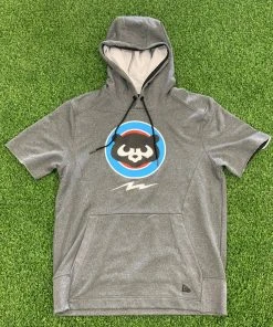 Pauer Sports Pauer New Era Grey Panda Short Sleeve Sweatshirt Just Dropped