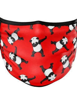 Pauer Sports Facemask Pauer Face Mask - Dabbing Panda