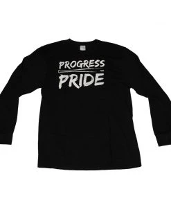 Pauer Sports Progress Over Pride Black DryBlend Long Sleeve Men
