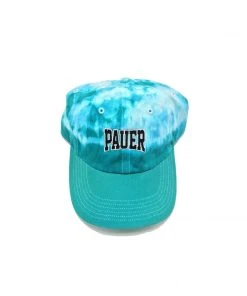 Pauer Sports Pauer Strapback Hat Tye Dye Teal